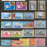 Kuwait Year Sets Stamps 1970