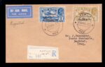 Kuwait Registered Airmail Cover To Baghdad Iraq 1935