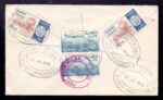 Kuwait Registered Airmail cover to U.S.A 1961
