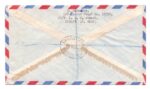 1958,Ahmadi Kuwait Registered airmail cover to India - Image 2