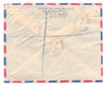 1958, Ahmadi Kuwait Registered airmail Cover to India - Image 2