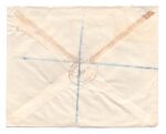 Registered Airmail Cover Ahmadi Kuwait To India 1958 - Image 2