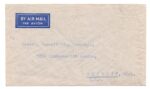 Airmail cover from Kuwait to U.S.A 1937 - Image 2