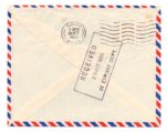 1955, Airmail cover From Kuwait to England - Image 2