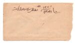 cover with  letter from Kuwait Mohamed Behbahani to Bushire 1909 - Image 3