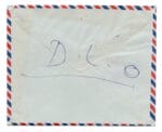 Kuwait D.L.O Airmail cover to Iran 1960 - Image 2
